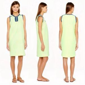 J Crew Women's Arrow Print V Neck Shift
Dress Neon Yellow Size 2p